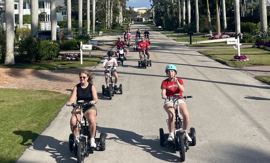 Image 6: 90 Minute Guided Electric Trike Tour of Downtown Naples, Florida! 
