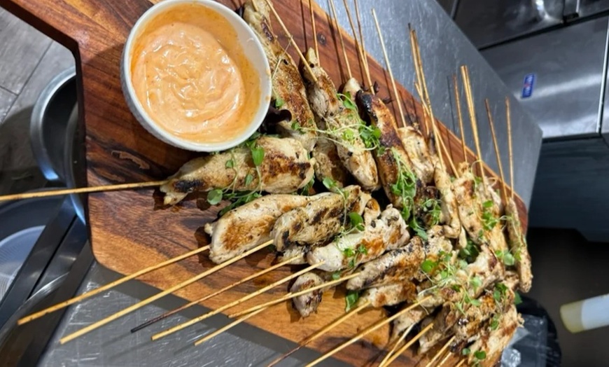 Image 2: Meal & Cheers: 2-Course Meal with Sides & Drinks for Two, Four, or Six