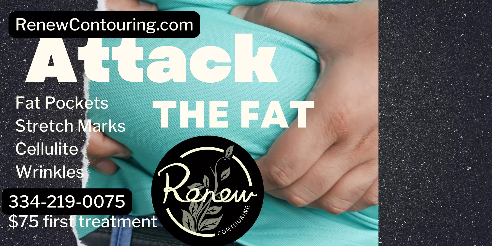 Up to 80% Off on Ultrasonic Fat Reduction at Renew Contouring