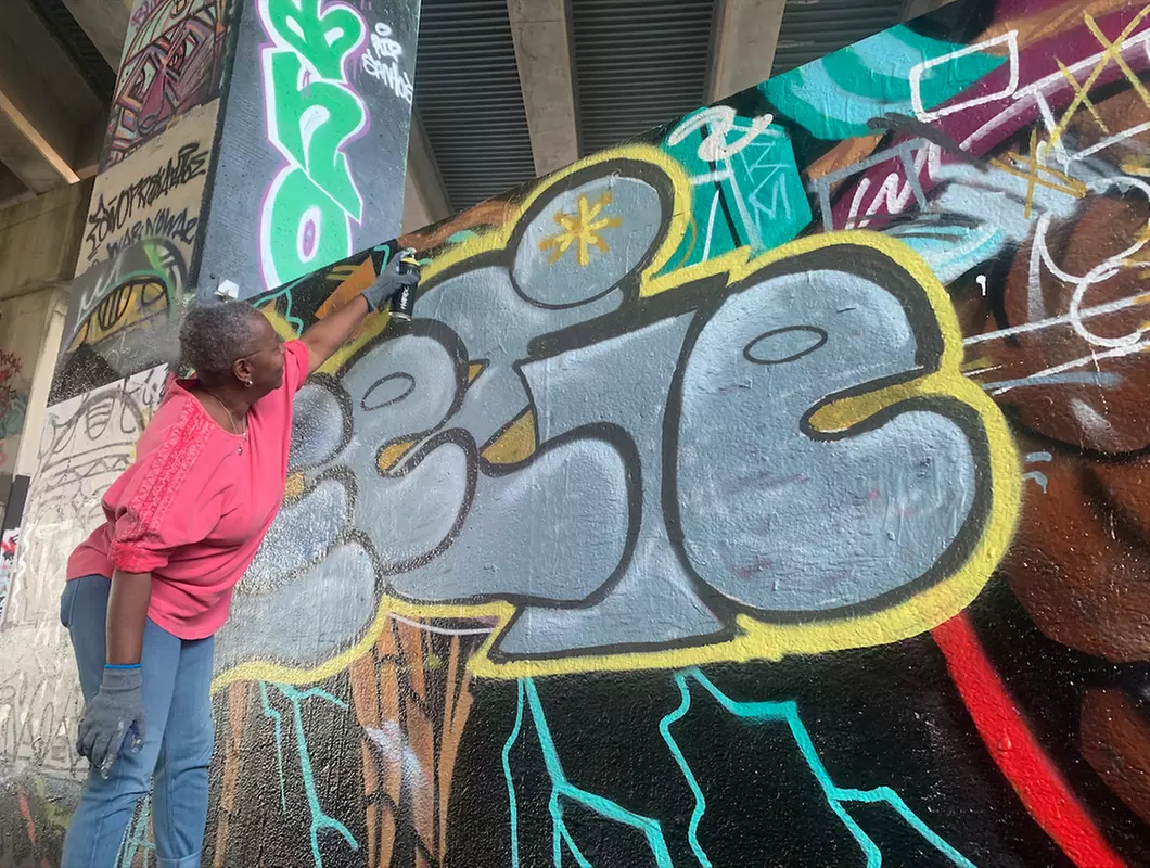 Join a Graffiti Art Class for Two-Person, or Five-Person Ticket