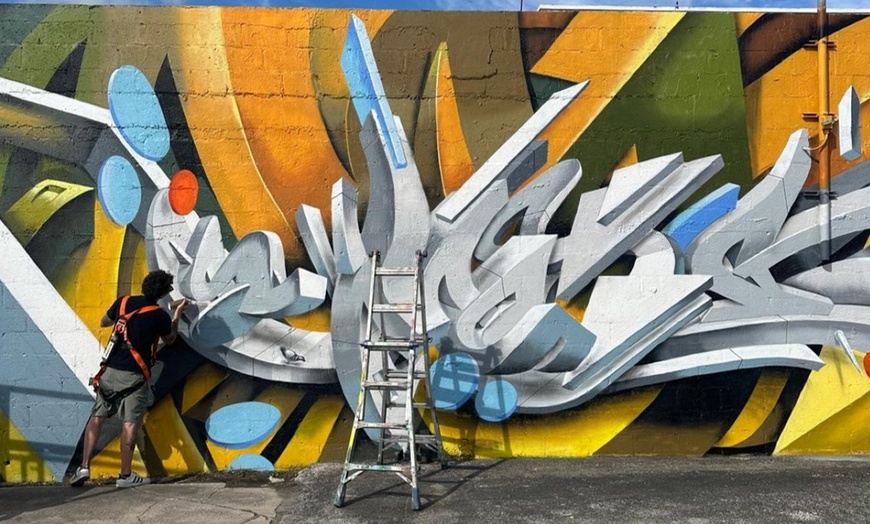 Image 4: Guided Street Art Walking Tours or Graffiti Classes