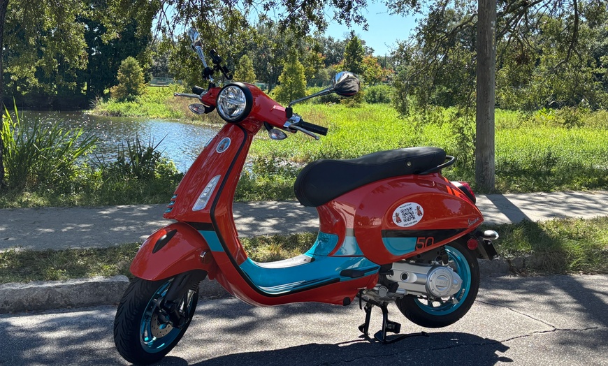 Image 8: Extend the Fun: 2, 4 or 8-Hour 50cc Vespa/Scooter Rentals