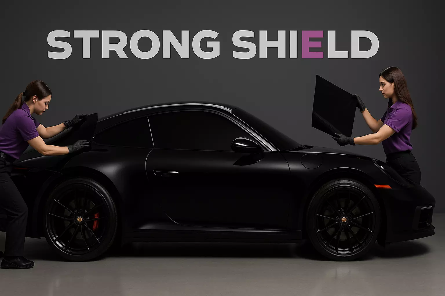 Complete Window Tinting For 2 or 5 Windows on Vehicle, SUV or Truck at Strong shield tint & PPF (Up to 65% Off)