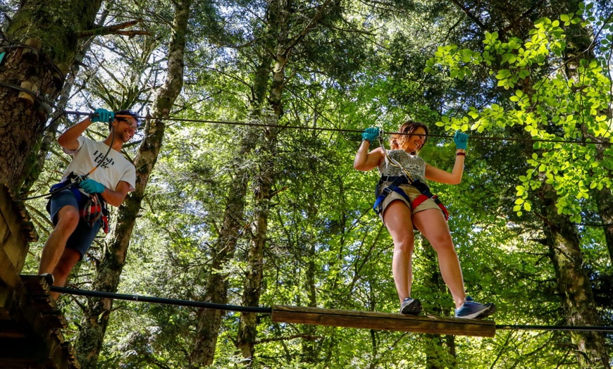 Image 3: Parcours accrobranche avec France Aventures Amneville