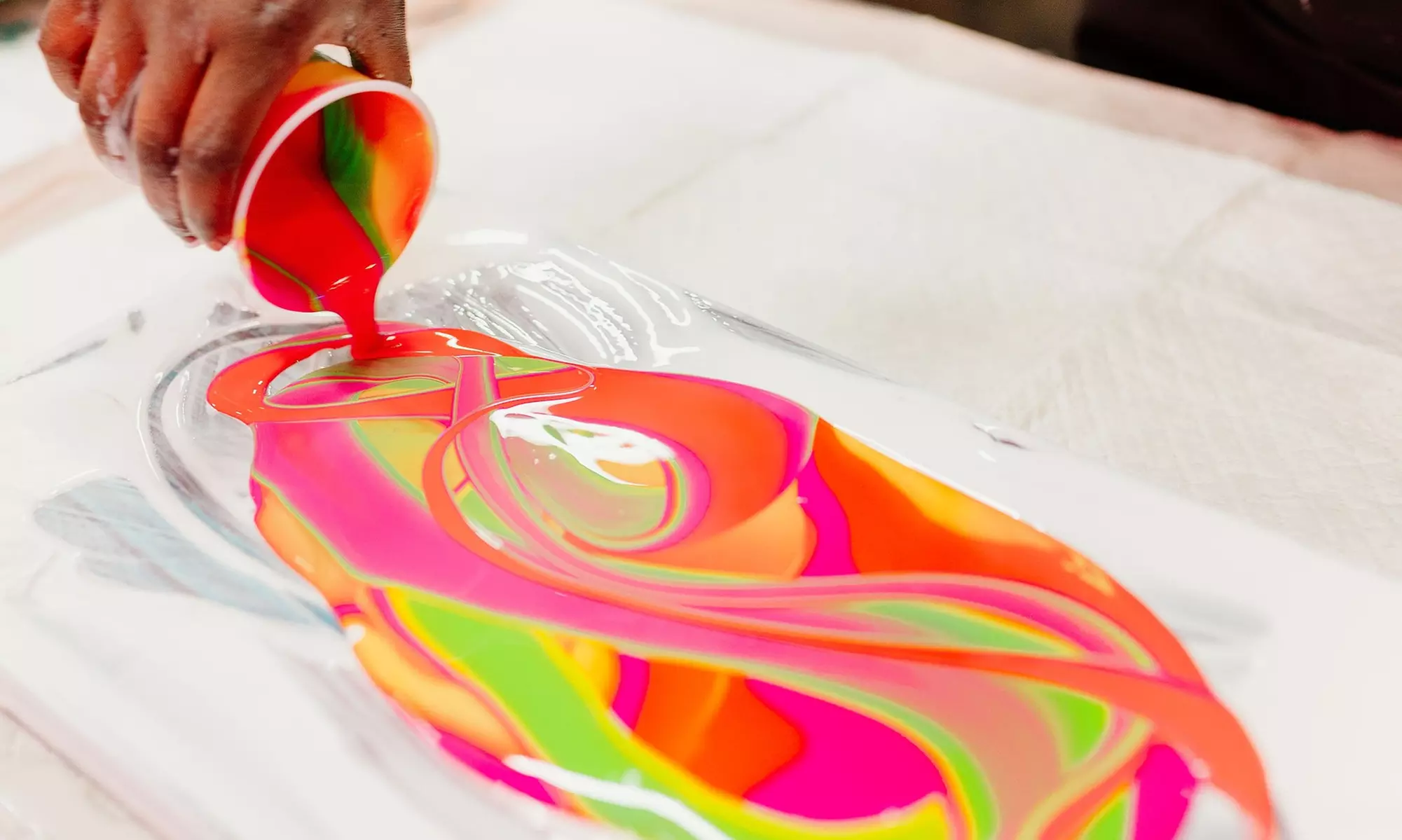 Fluid Art Experience for Two: Easy, Fun and Memorable