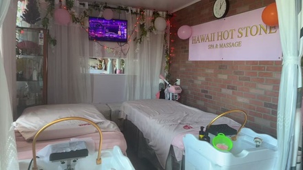 Head massage stretching & shoulder Massage & aloma therapy  60min - Hawaii Hot Stone Spa