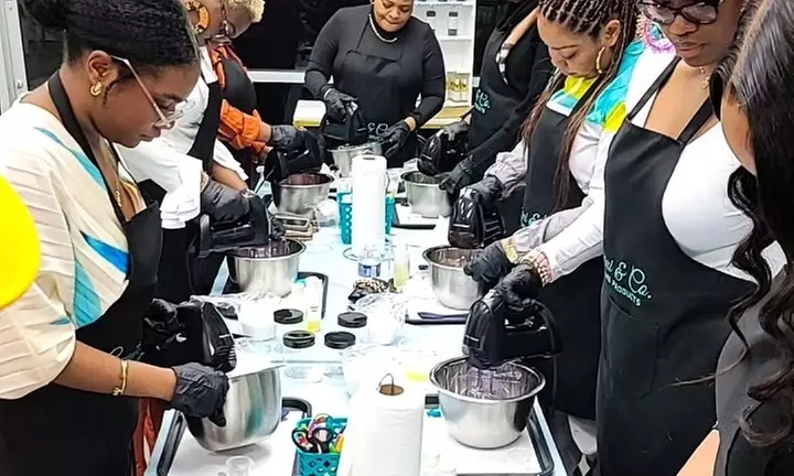 Unleash with One, or Two 60 minute Luxury Body Butter Making Class