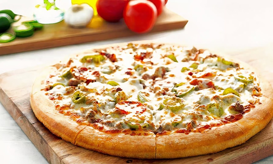 Image 9: Create Your Own Jumbo, Large or Medium Pizza With Up To 5 Toppings