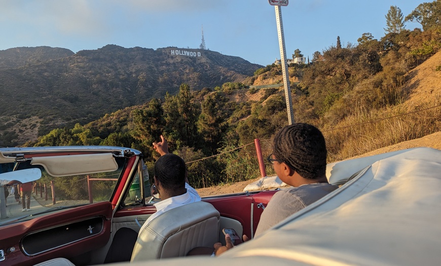 Image 6: Explore Hollywood with a 3.5-Hour Private Tour in a Vintage Mustang