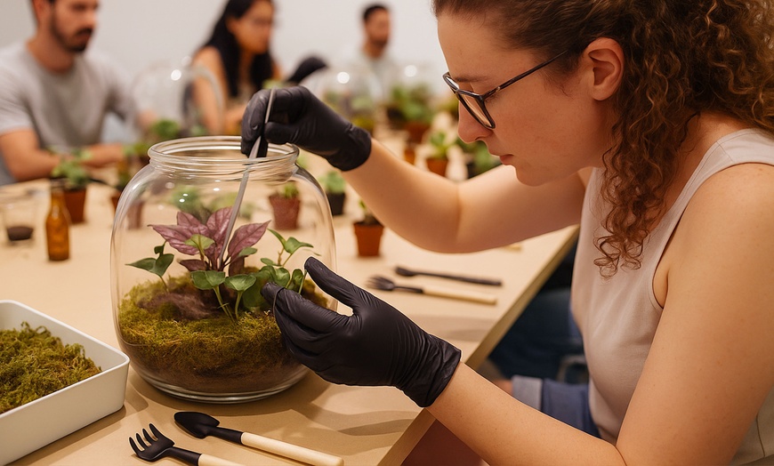 Image 3: Terrario personalizado con cerveza ilimitada para 1 o 2 personas