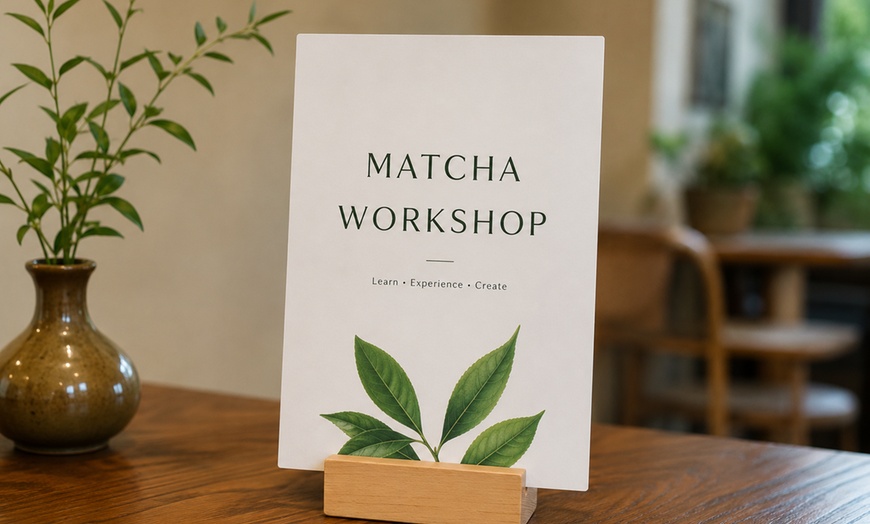 Image 4: Japanese Matcha Workshop Classes