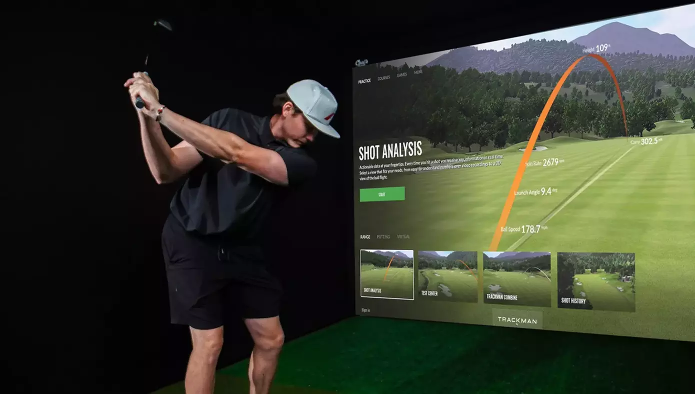 Fore and Pour: One/Two-Hours of Golf Simulator with Pitcher of Beer