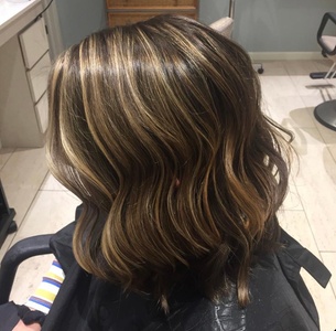 Haircut with single-process color - Hair Images
