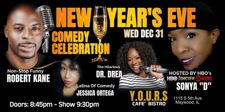 Two Tickets - General Admission on Dec 31 at 8:45 PM - Stand Up and Laugh