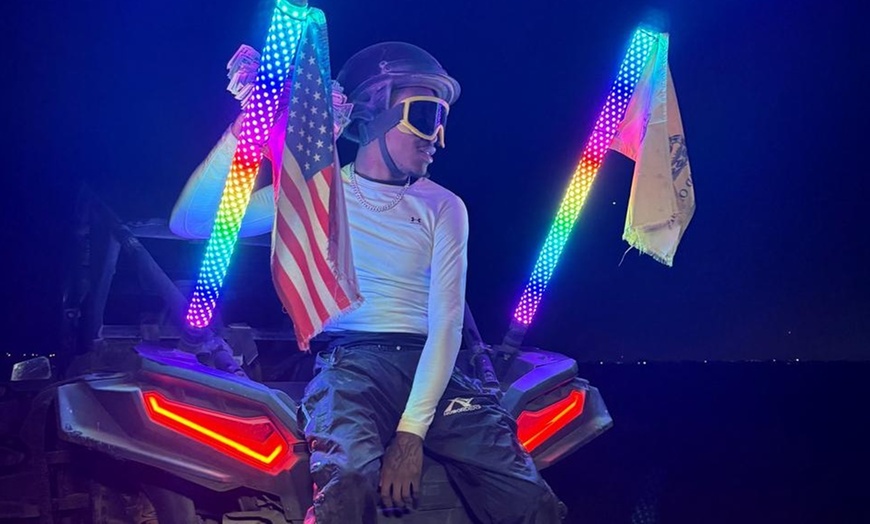 Image 2: Glow-in-the-Dark ATV Adventure – Night Ride Thrills