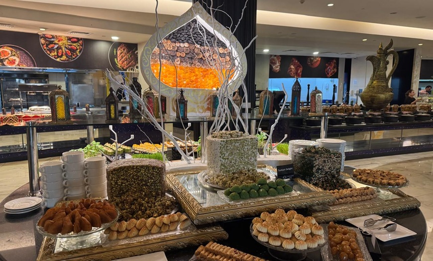 Image 6: Premium Ramadan Iftar Buffet with Drinks Features Live Station & More