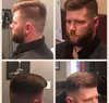Get a stylish transformation with Headquarters - Meagan's men's haircuts, including hot towel and shampoo, up to 49% off