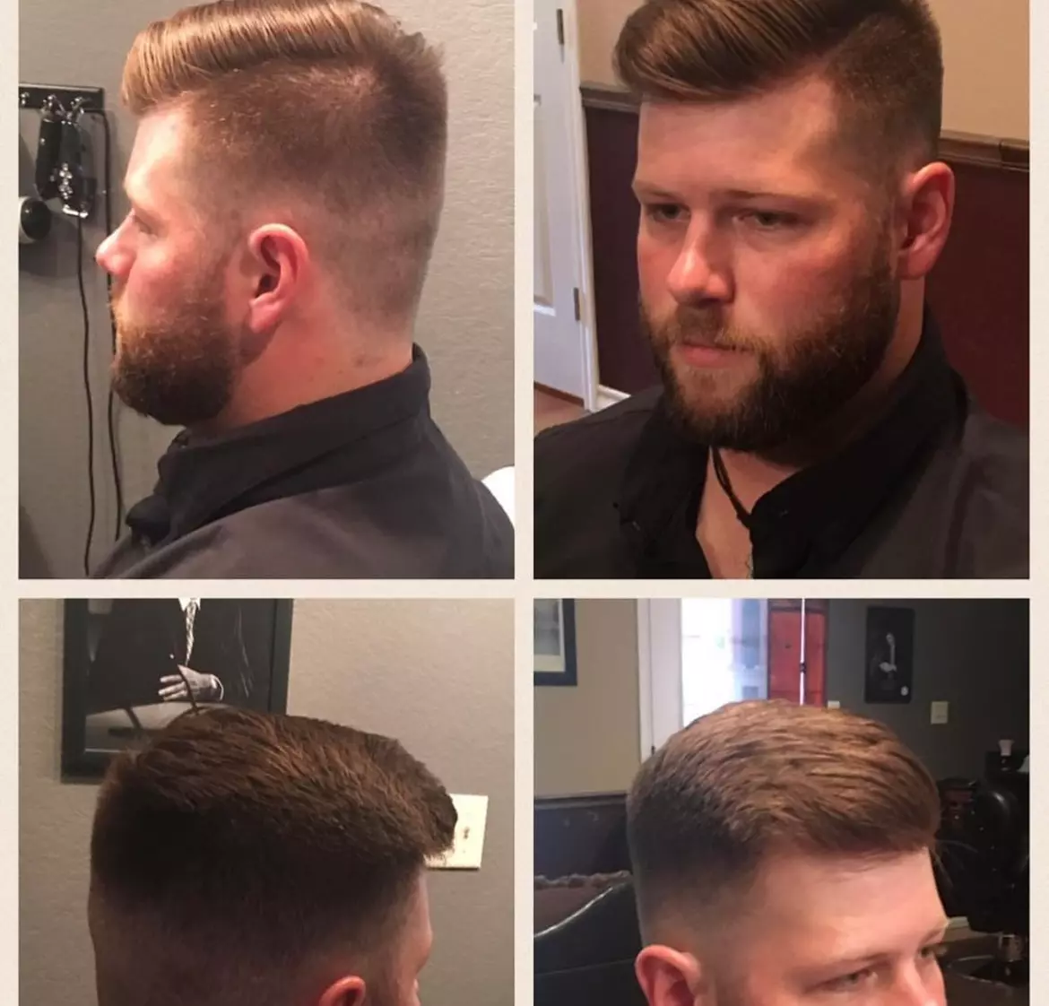 Get a stylish transformation with Headquarters - Meagan's men's haircuts, including hot towel and shampoo, up to 49% off - Primary Image