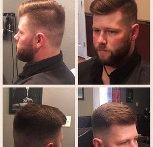 One Men's Haircut with Hot Towel and Shampoo - Headquarters - Meagan