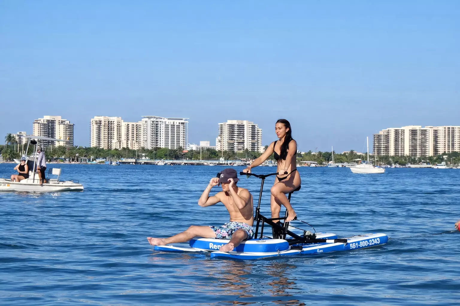 60 or 90 Min Water Bike Rental,  1.5 hours Guided Tour or Group Ride