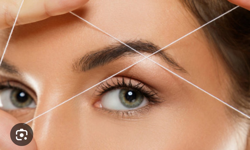 Image 1: Eyebrow Threading