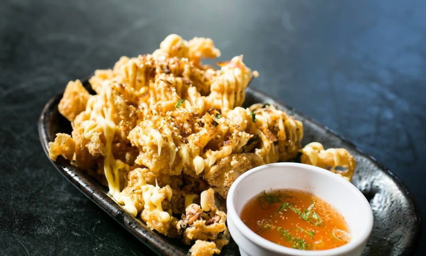 Image 3: Dinner for Two or Three with Appetizer, Entrees, and Drinks