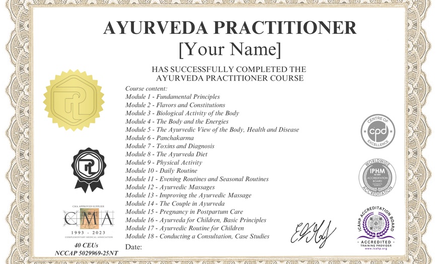 Image 2: Ayurveda Practitioner Certification – Complete Online Training Course