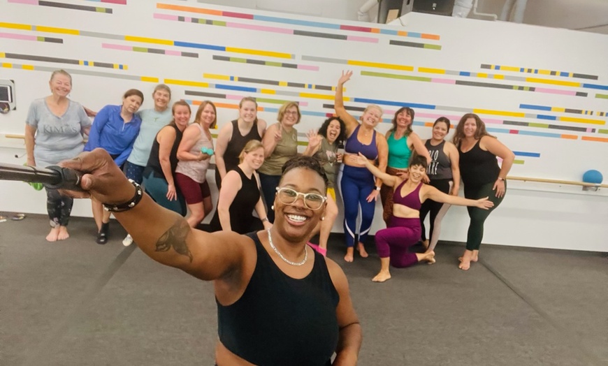 Image 2: 5-Day Unlimited Barre Fitness Pass – Boost Core, Balance, & Confidence
