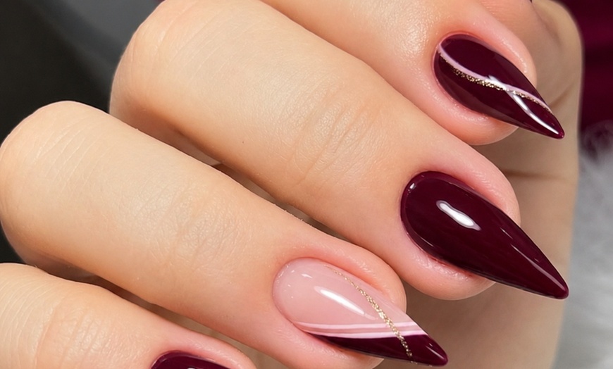 Image 5: Manicures and pedicures with optional gel polish or extensions