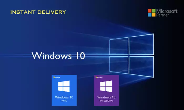 Up to 90% Off on Microsoft Windows 10 Professional and Home License - Activate Windows - Lifetime - Primary Image