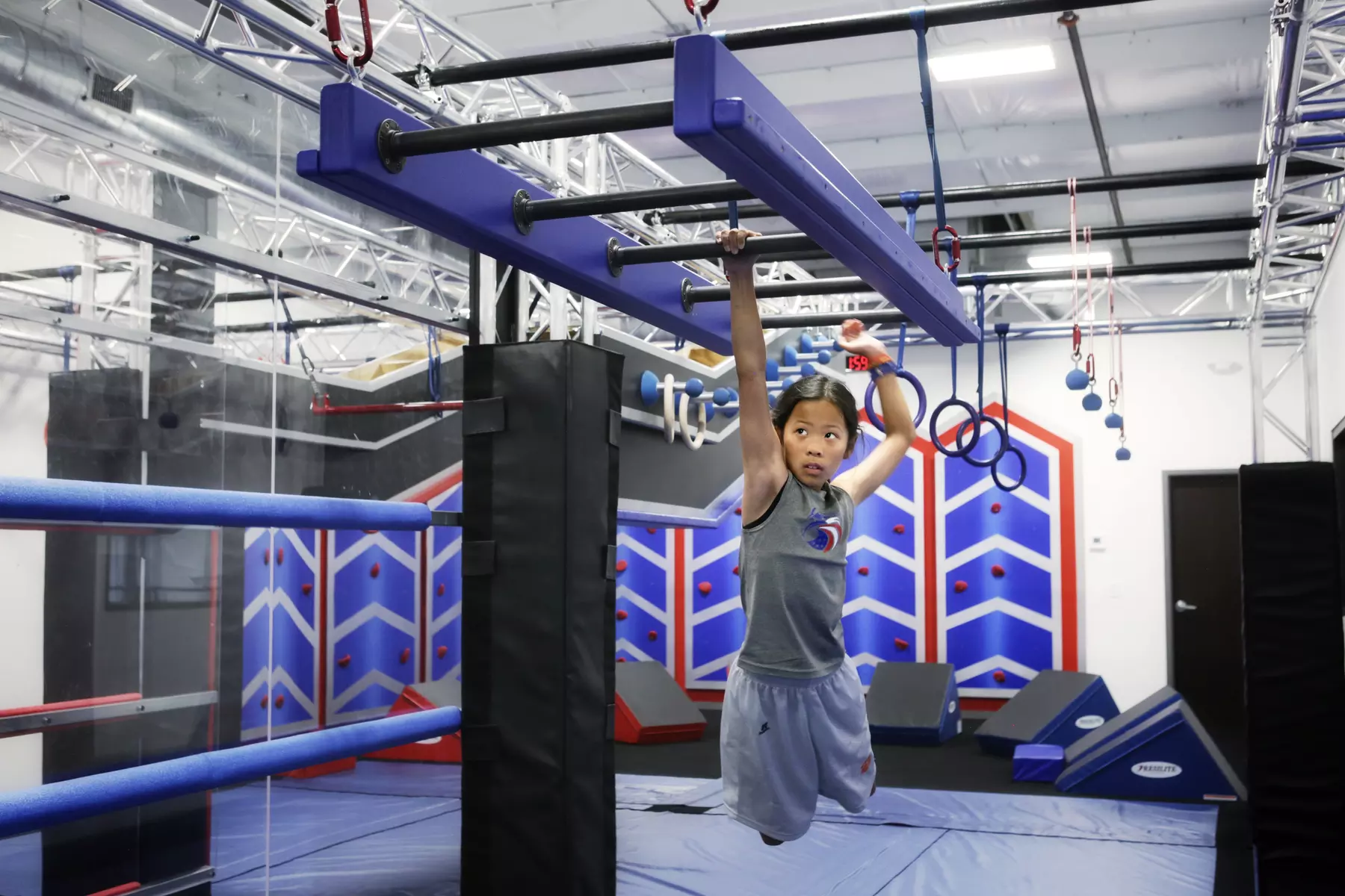 Fun Ninja Trampoline Intro Classes for Kids