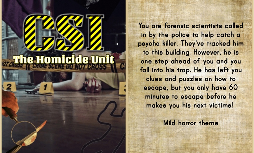 Image 4: Escape Room Game for Up to Four