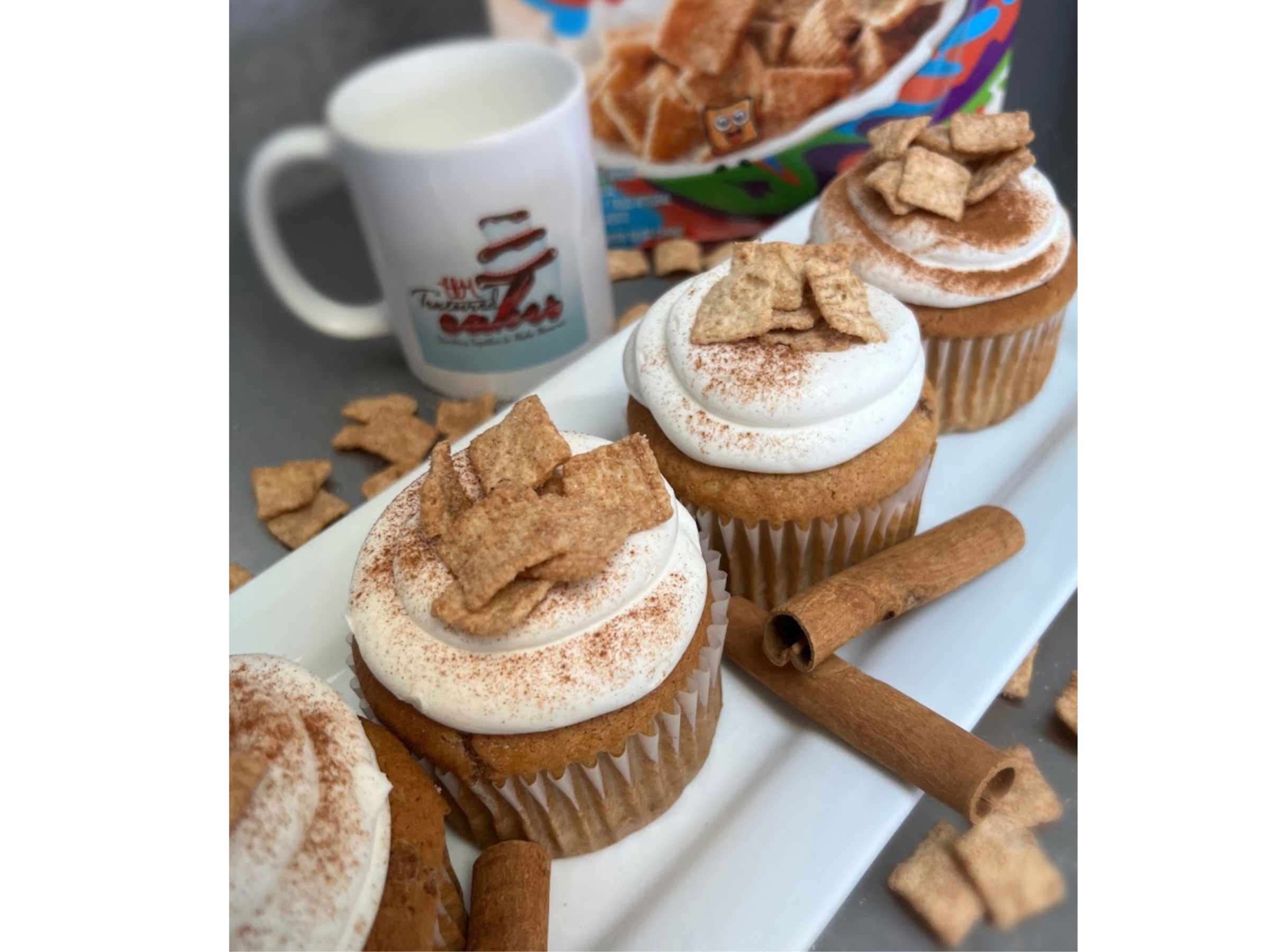 One or Dozen Signature Jumbo Cupcakes or 2 Cake Slices of Your Choice