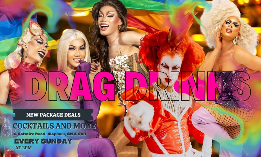 Image 1: Join the Sunday Drag Show and Enjoy an Ultimate Cocktail