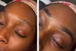 Experience Amora Med Spa's eyebrow tinting with lamination and wax for up to 50% off - Second Medium