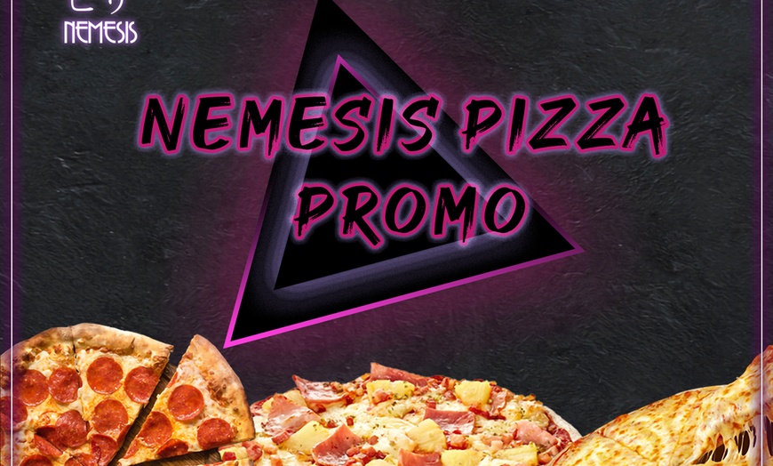 Image 1: Up to 41% Off on Pizza Place at Nemesis Pizza