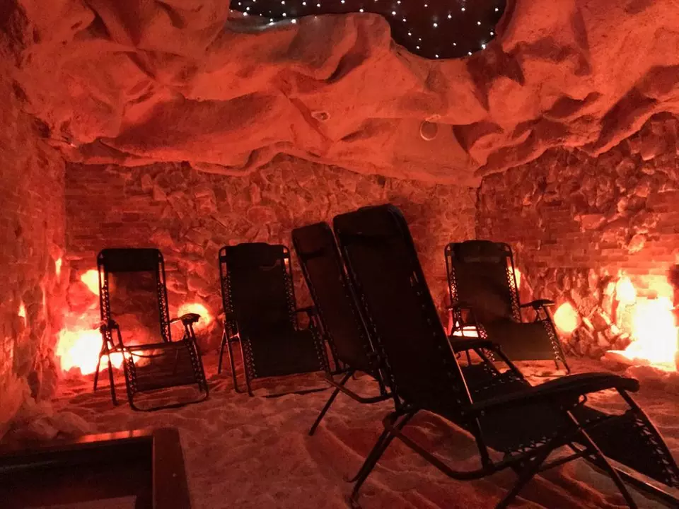 One or Three 45-Minute Salt Cave Sessions or One 45-Minute Far Infrared Sauna Session at The Salt Cave - Primary Image