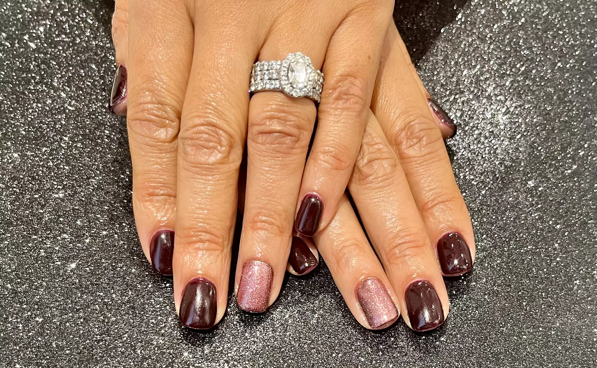 Up to 40% Off on Nail Salon - Mani-Pedi at Onyx Beauty - Primary Image