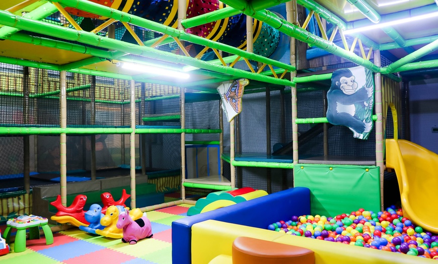 Image 1: Up to 51% Off on Camp - Day at Funky Monkeys Playland