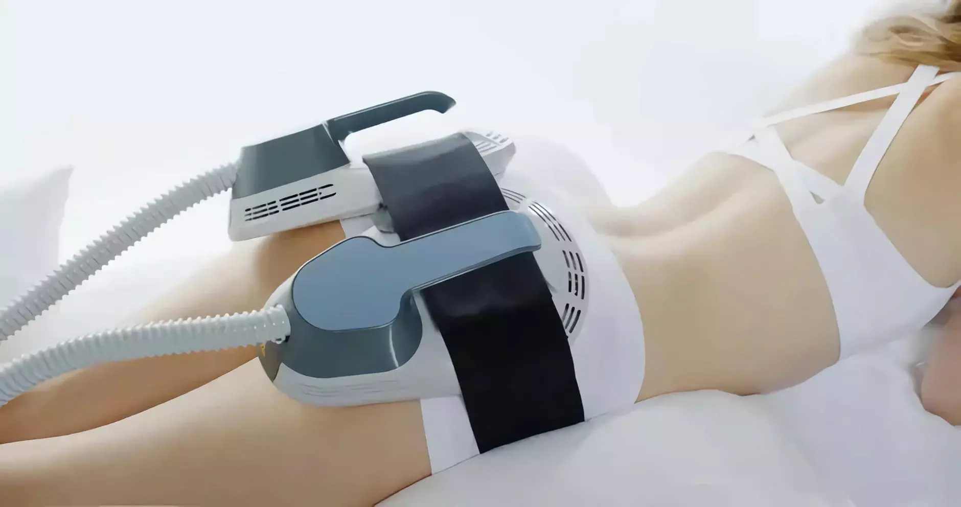 Get up to 74% off on MS Slim's ultrasonic fat reduction and Electromagnetic sculpting sessions for a toned and firm body - Primary Image
