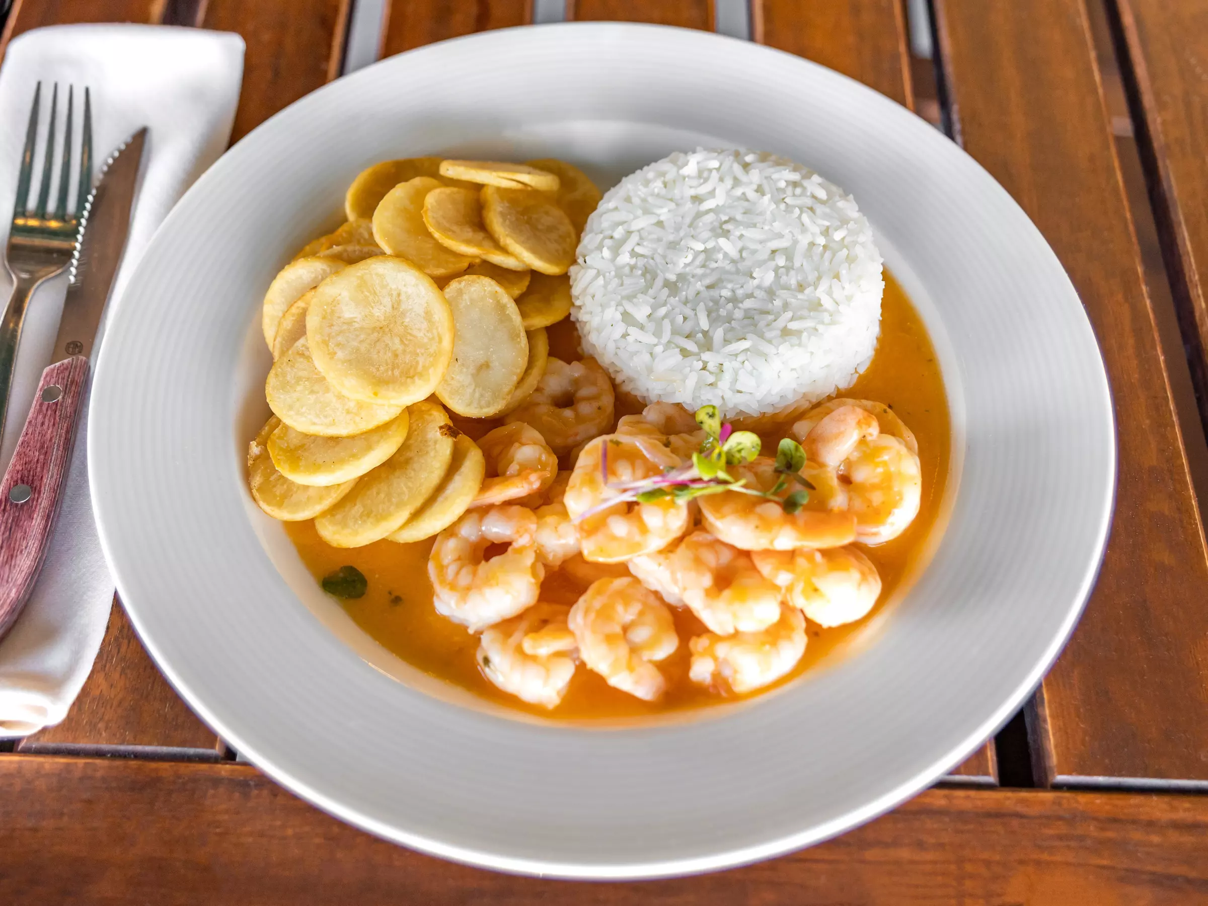 Brazilian steak lunch options with dessert and drink