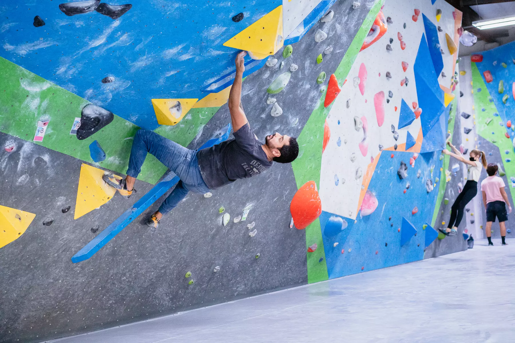 Explore Climbing Options with Intro to Bouldering or Rock Climbing