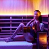 Image 1: Relax with One or Two 30-Minute Infrared Sauna Sessions