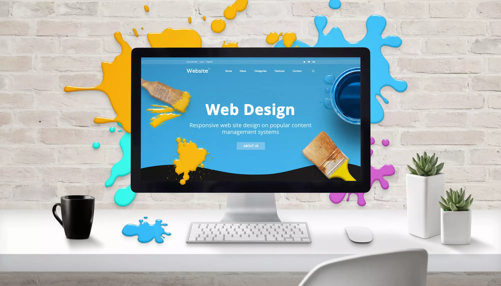 Up to 60% Off on Online Web Design at EVISION - Primary Image