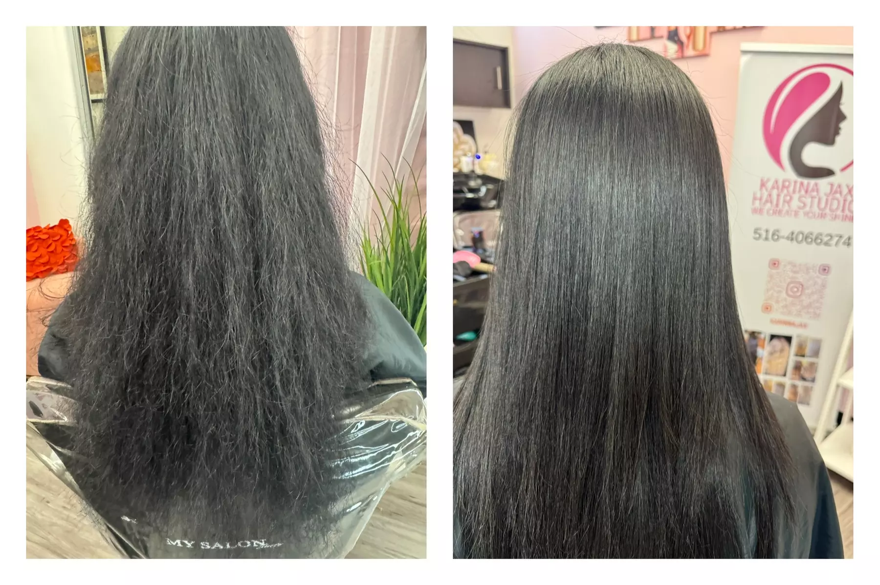 Frizz-Free Hair with Brazilian Blowout or Haircut Combo