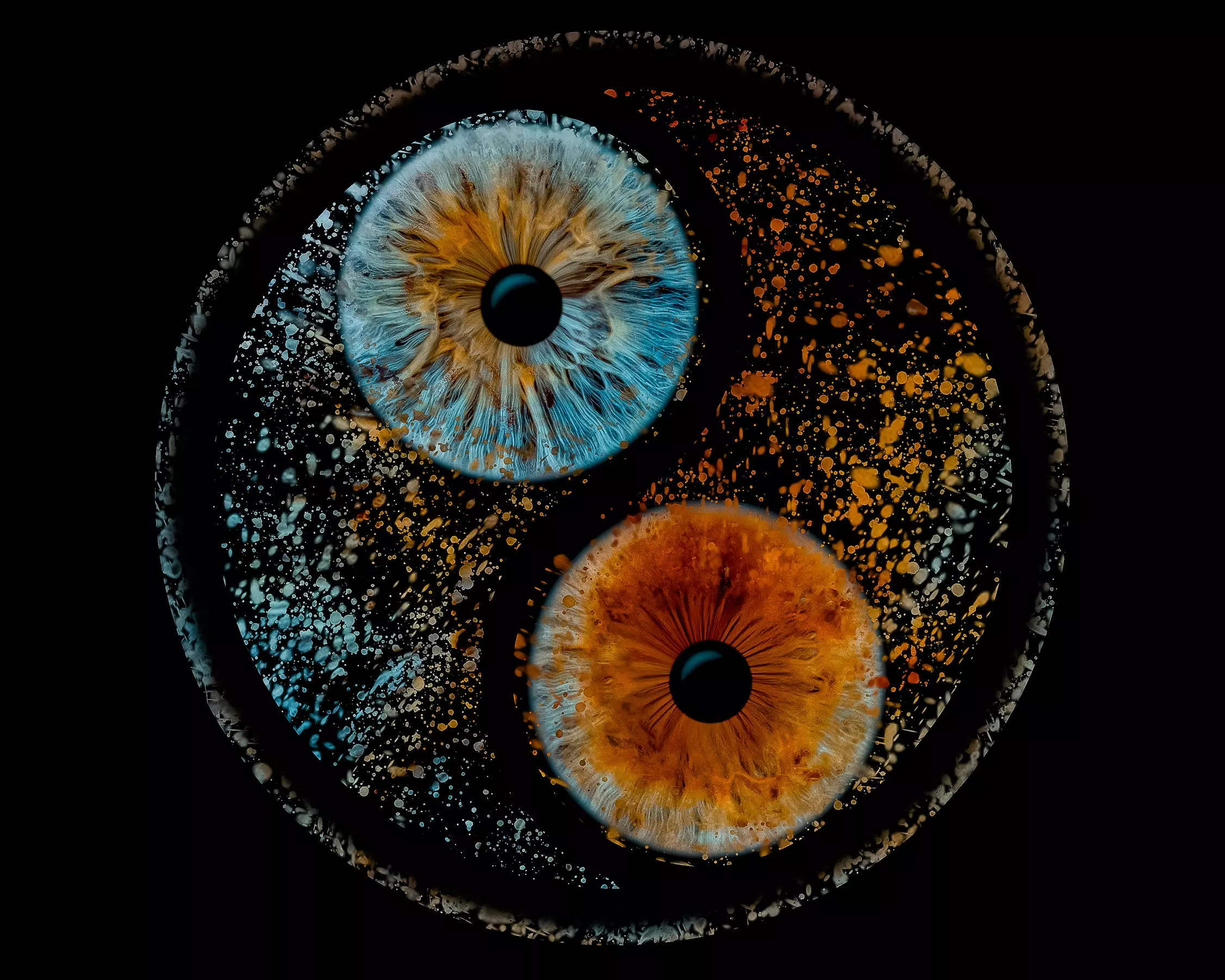 Iris Nahaufnahme: Ihr Auge im Mittelpunkt !