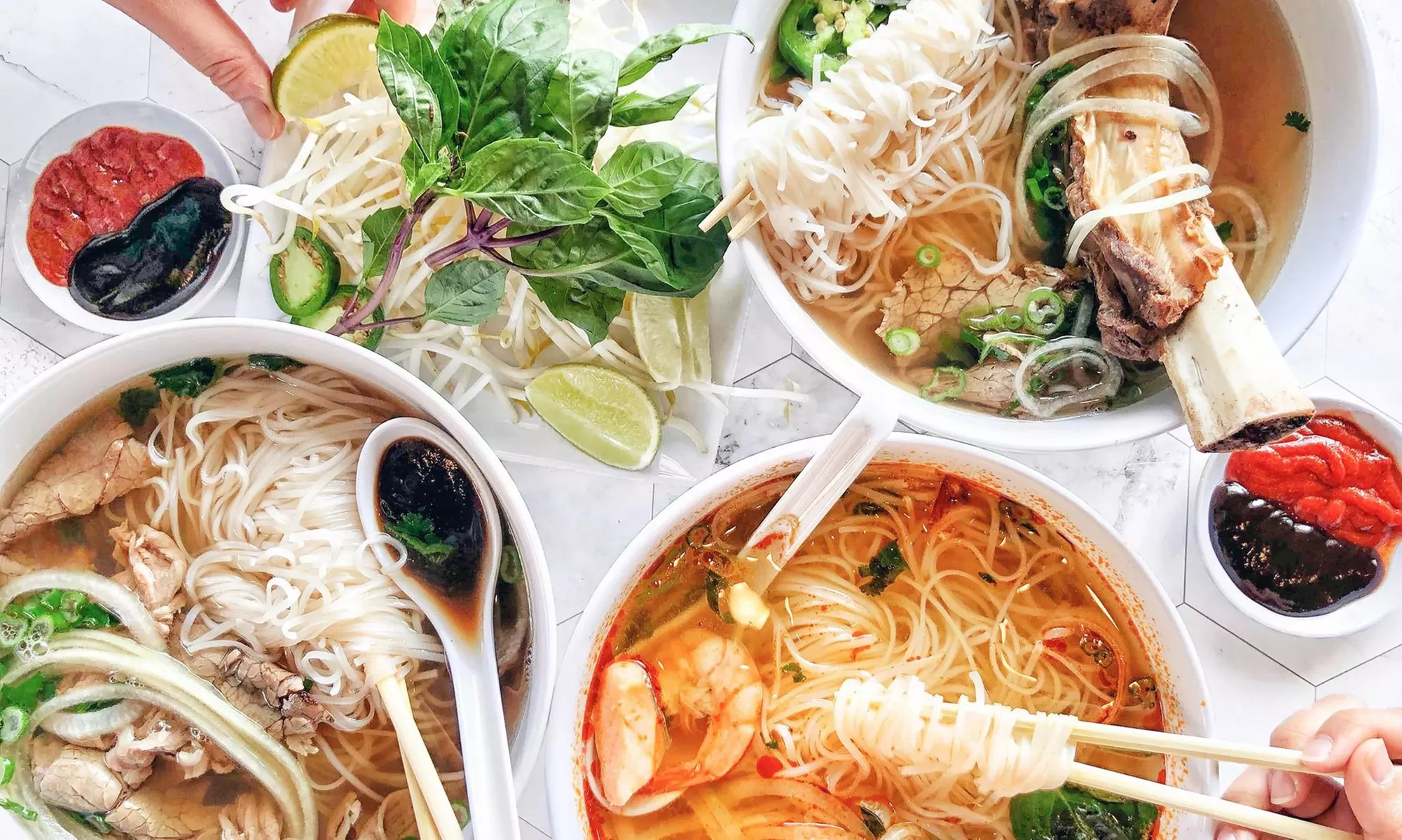 Up to 20% Off on Romantic Dinner at Pho Hoa Noodle Soup - Canada - Primary Image
