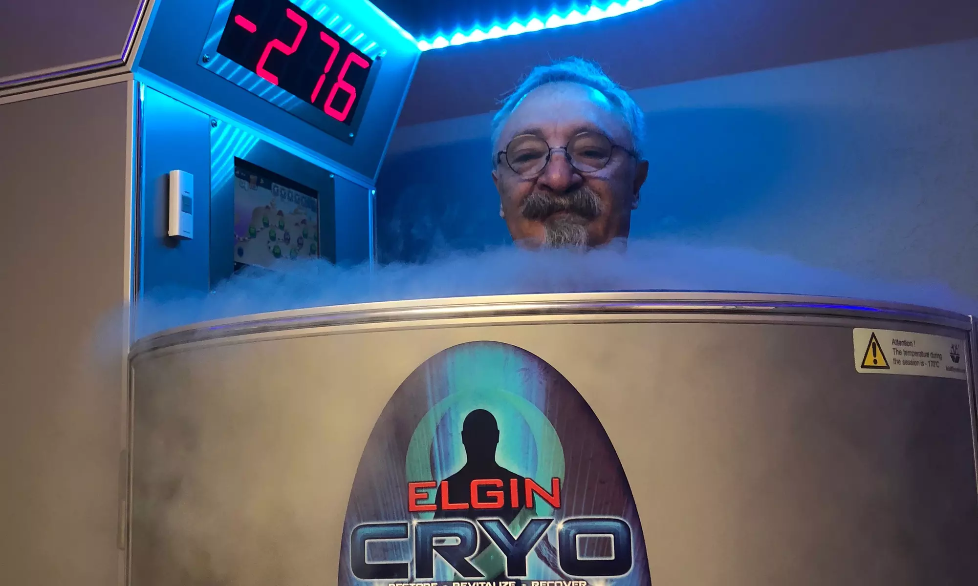 Experience cryotherapy sessions for health benefits