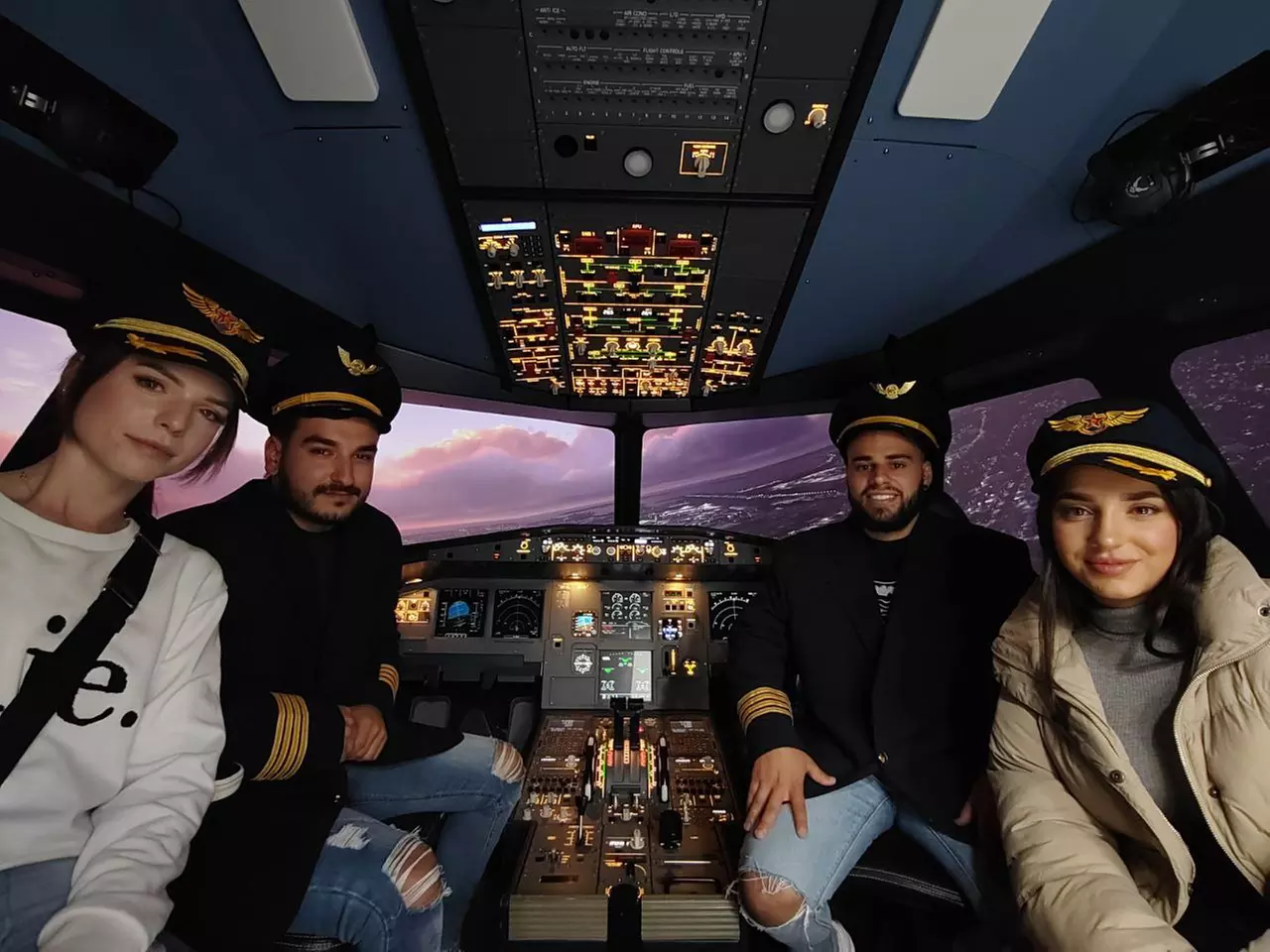 Flight Simulator Experiences for up to Five People