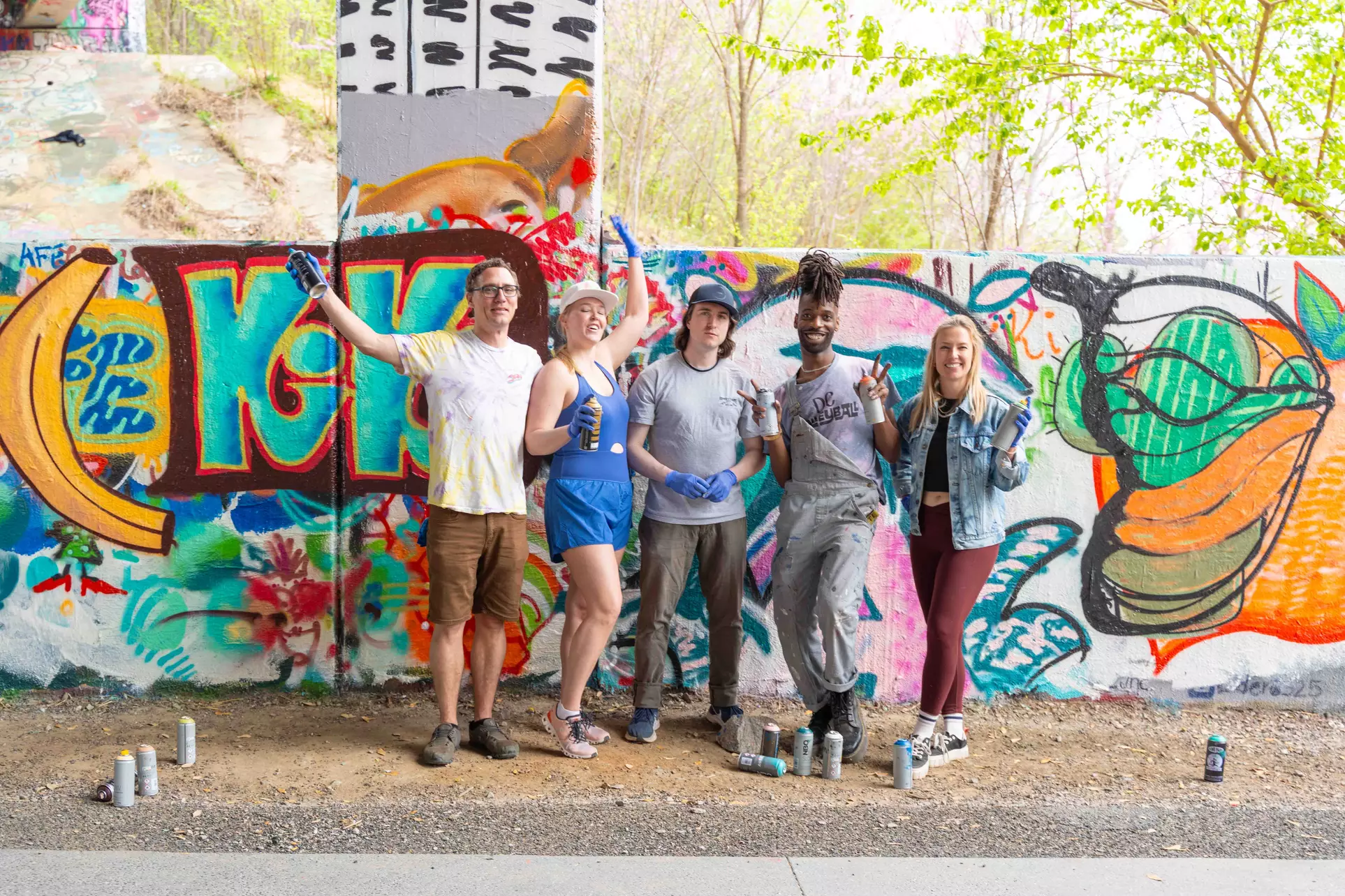 Join a Graffiti Art Class for Two-Person, or Five-Person Ticket